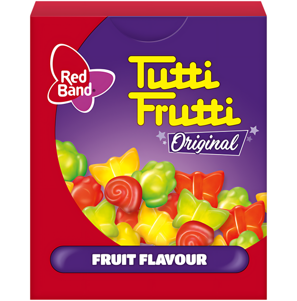 Red Band - Tutti Frutti Original Fruit Flavour 40g